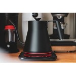 Baristan Hervidor eléctrico de cuello de cisne con control de temperatura preciso, hervidor de café y tetera, acero inoxidable, calentamiento rápido de 1200 W, 1 litro, negro mate Baristan Hervidor eléctrico de cuello de cisne con control de temperatura preciso, hervidor de café y tetera, acero inoxidable, calentamiento rápido de 1200 W, 1 litro, negro mate