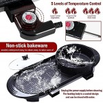 Parrilla eléctrica Hot Pot 2 en 1, Parrilla multifuncional sin humo Parrilla interior Teppanyaki/Shabu Shabu Pot con divisor - Contral de temperatura dual separada, Sartén antiadherente Capacidad para barbacoa para 2-12 personas, 110V Parrilla eléctrica Hot Pot 2 en 1, Parrilla multifuncional sin humo Parrilla interior Teppanyaki/Shabu Shabu Pot con divisor - Contral de temperatura dual separada, Sartén antiadherente Capacidad para barbacoa para 2-12 personas, 110V