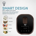 12 tazas profesionales (cocidas) / 3Qt. Olla arrocera de inducción de 360° y multicocina (ARC-7606B), negra, 12 tazas 12 tazas profesionales (cocidas) / 3Qt. Olla arrocera de inducción de 360° y multicocina (ARC-7606B), negra, 12 tazas