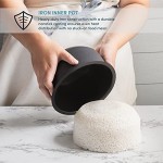 12 tazas profesionales (cocidas) / 3Qt. Olla arrocera de inducción de 360° y multicocina (ARC-7606B), negra, 12 tazas 12 tazas profesionales (cocidas) / 3Qt. Olla arrocera de inducción de 360° y multicocina (ARC-7606B), negra, 12 tazas