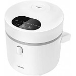 Olla arrocera baja en carbohidratos, Olla arrocera pequeña programable digital, Vaporizador de alimentos múltiples, Preconfiguración de 24 horas, Olla de tamaño personal para 1-2 personas, Olla arrocera portátil 3 tazas (sin cocer), Blanco Olla arrocera baja en carbohidratos, Olla arrocera pequeña programable digital, Vaporizador de alimentos múltiples, Preconfiguración de 24 horas, Olla de tamaño personal para 1-2 personas, Olla arrocera portátil 3 tazas (sin cocer), Blanco