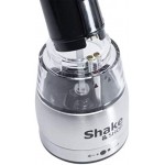 Juego de molinillo eléctrico de sal y pimienta, molinillo de acero inoxidable ajustable a pilas con luz LED y soporte de molinillo de cortesía (paquete de 2 molinillos) Juego de molinillo eléctrico de sal y pimienta, molinillo de acero inoxidable ajustable a pilas con luz LED y soporte de molinillo de cortesía (paquete de 2 molinillos)