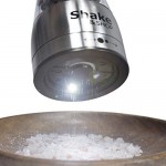 Juego de molinillo eléctrico de sal y pimienta, molinillo de acero inoxidable ajustable a pilas con luz LED y soporte de molinillo de cortesía (paquete de 2 molinillos) Juego de molinillo eléctrico de sal y pimienta, molinillo de acero inoxidable ajustable a pilas con luz LED y soporte de molinillo de cortesía (paquete de 2 molinillos)